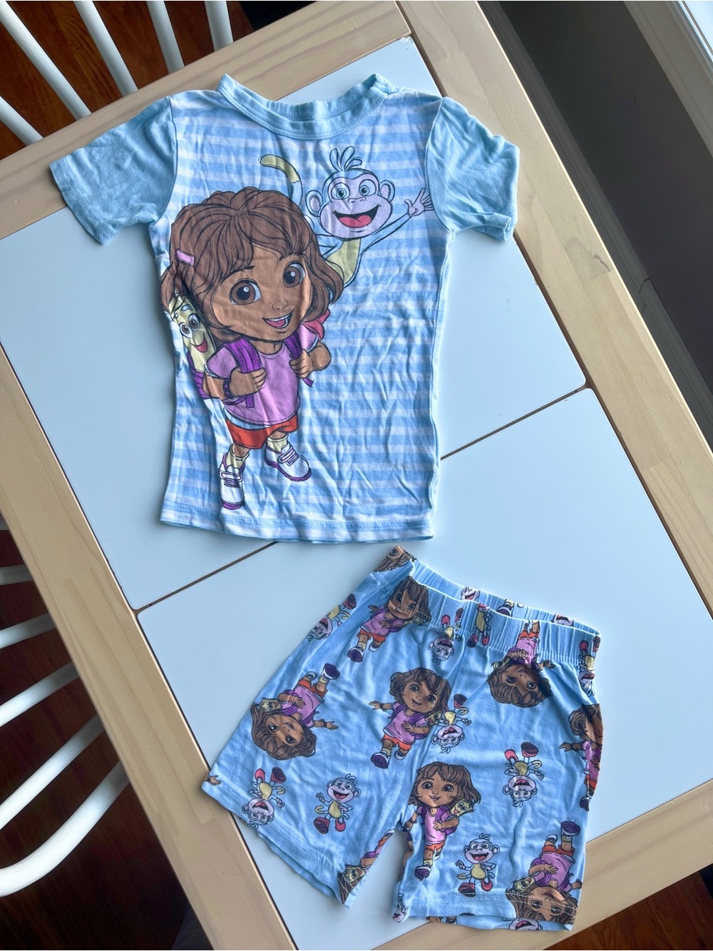 ✨ 2 for 10$ ✨ Dora the Explorer Pyjama - Short Sleeve & Shorts - Girls 5T